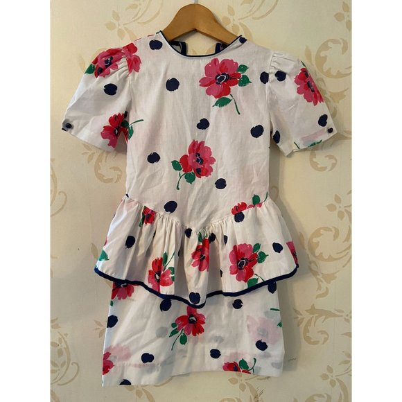 Girls Size 8 DVF Diane Von Furstenberg Floral Dress - Picture 1 of 6
